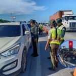 DIGESETT realiza operativo de alcoholimetría en Bávaro: 24 positivos y 75 motocicletas retenidas