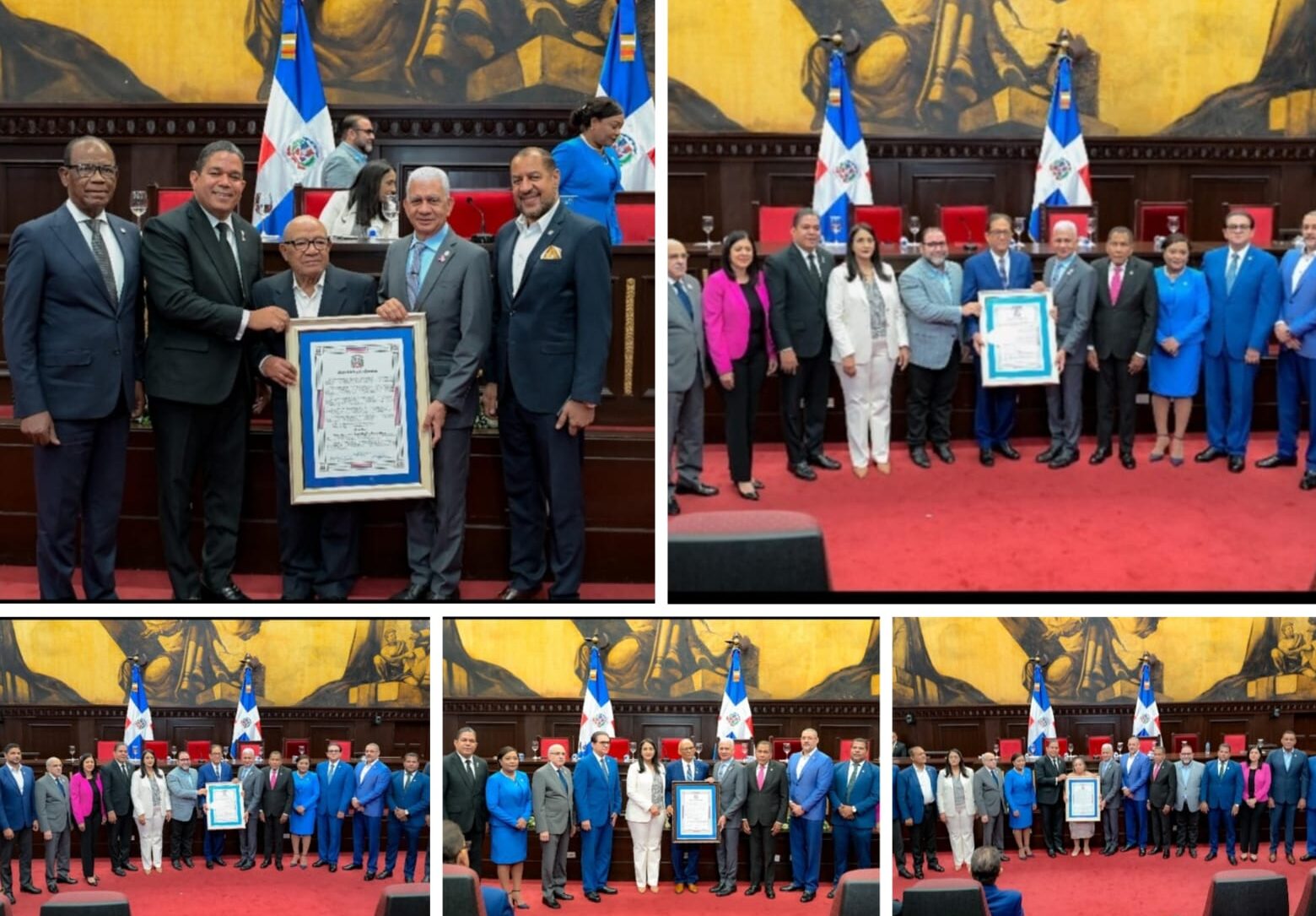 Senado reconoce a profesionales de la medicina por sus aportes favor del pueblo dominicano