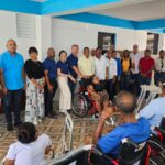 Las fundaciones WheelChair, Cruz Jiminián y Virgilio Féliz entregan sillas de rueda en comunidades del Sur
