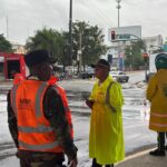 DIGESETT, MOPC y los Ayuntamientos supervisan condiciones de las vías durante paso de la tormenta Melissa