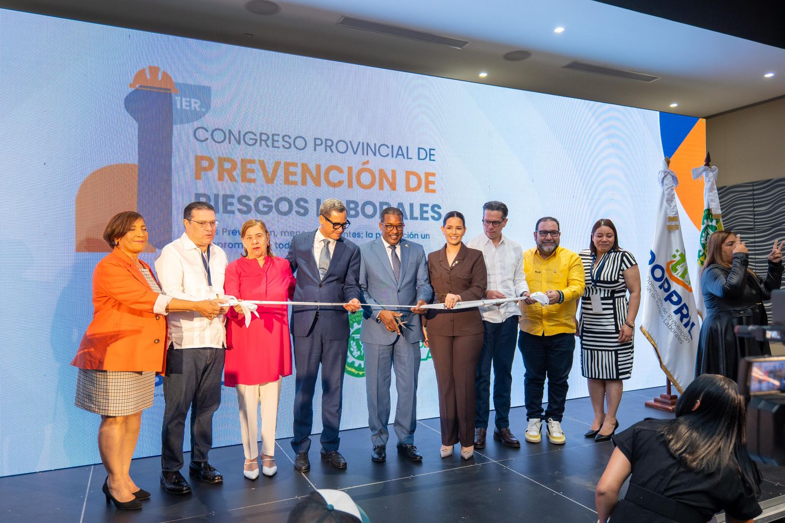IDOPPRIL y Cámara de Comercio La Vega desarrollan 1er. Congreso provincial sobre Riesgos Laborales
