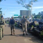 Ministro de Defensa dispone patrullaje en apoyo a la DIGESET para el cuidado en principales vías por apagón