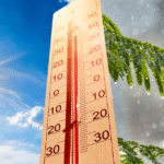 Jornada calurosa con nubes dispersas y aguaceros aislados en la tarde