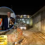Presidente Abinader realiza visita de supervisión al túnel bajo la Plaza de la Bandera para ver los avances de la obra como parte de la solución vial de la zona