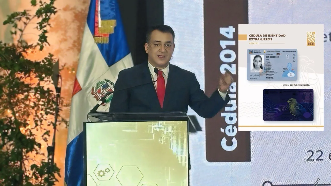 JCE muestra el diseño de la nueva cédula y fija inicio de entrega para abril de 2026