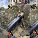 Coraasan, Inapa, Estrella y AlcarAW logran en tiempo récord solución de avería en tubería acueducto Cibao Central