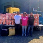 Ejército ocupa 280 mil cigarrillos ilícitos ocultos bajo carga de paja en un camión en Montecristi