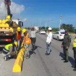 RD Vial, INTRANT y DIGESETT ejecutan intervención vial en cruce de Machiplan para reducir accidentes
