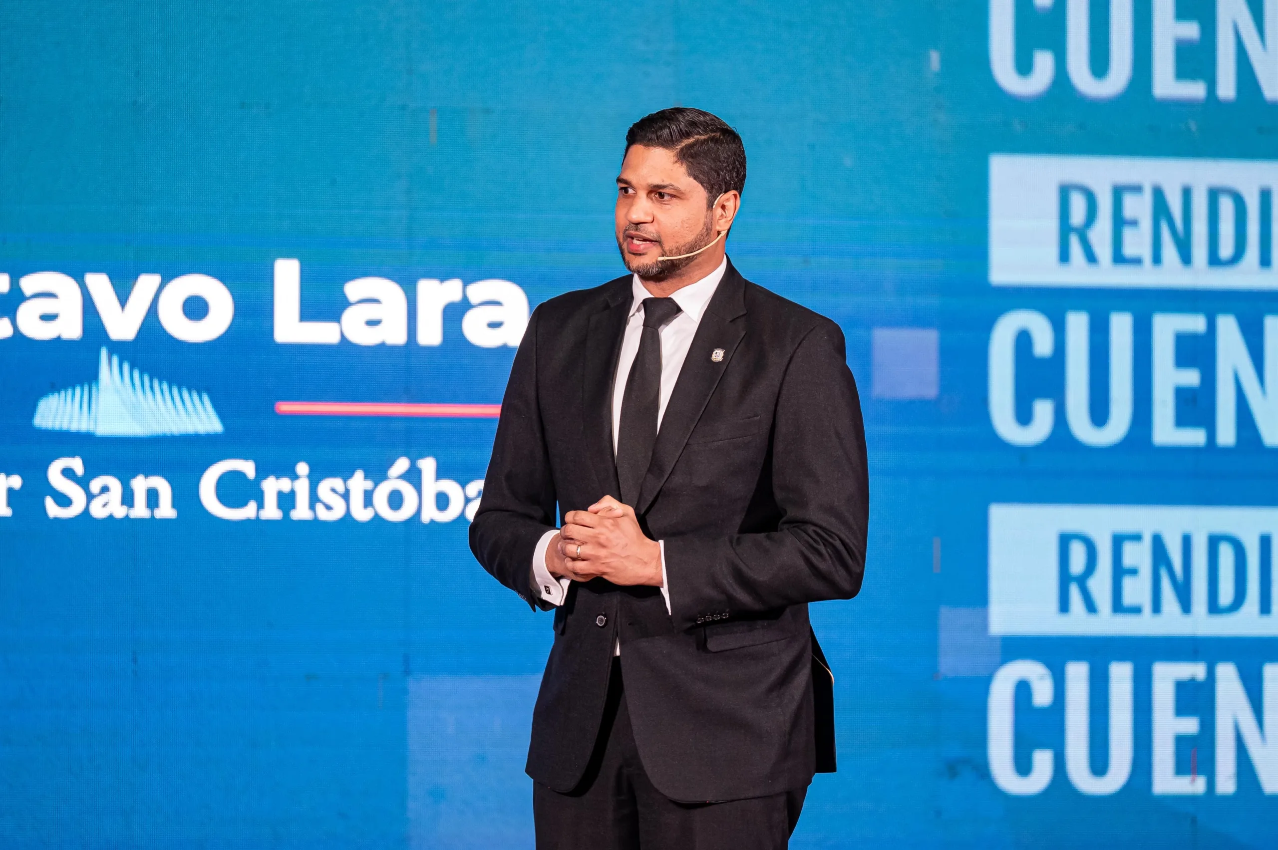 Senador Gustavo Lara rinde cuentas y destaca agenda legislativa orientada al desarrollo integral de San Cristóbal
