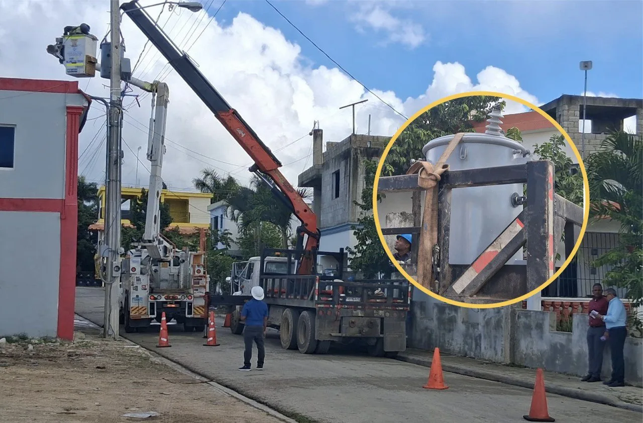 EDEESTE desmantela fraude eléctrico y retira transformador a procesadora de carnes en Higüey