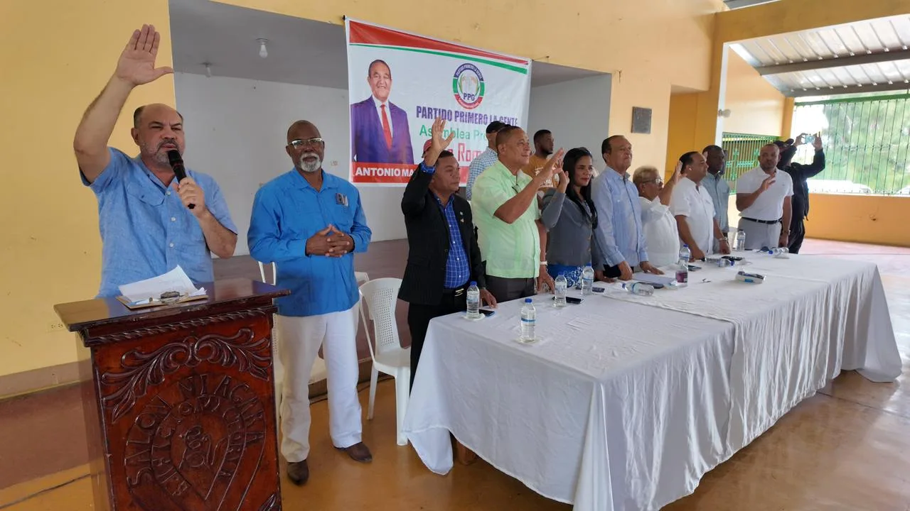Primero la Gente celebra asamblea provincial en La Romana con Antonio Marte al frente