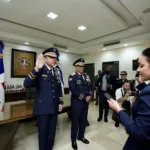Ministra Faride Raful juramenta al nuevo director general de la Policía Nacional