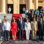 Presidente Abinader encabeza solemne acto con motivo del Día de la Bandera Nacional
