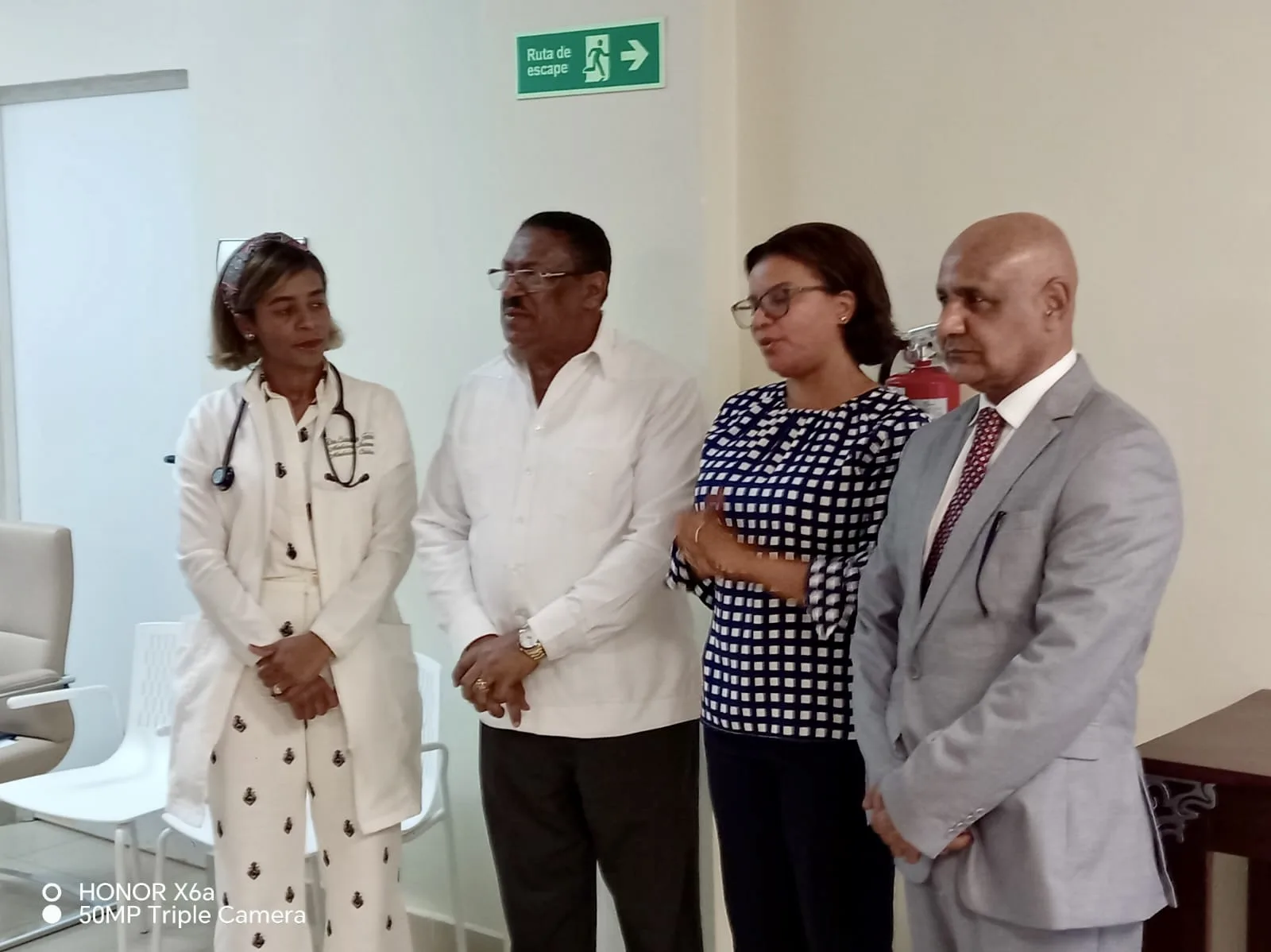 Dejan posesionada a la doctora Catalina Fabián como directora del Hospital Provincial Dr. Ángel Contreras