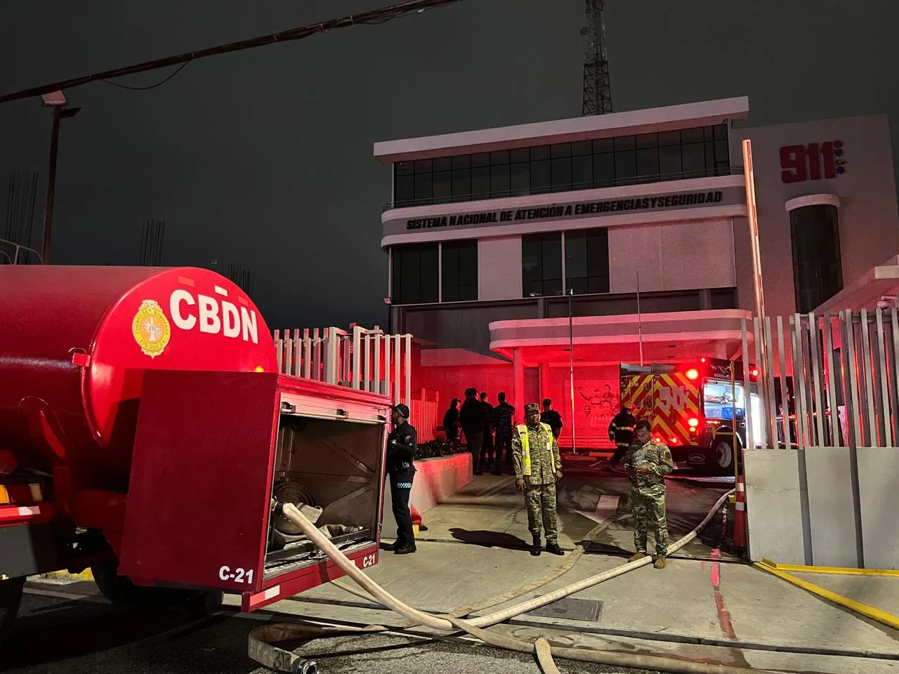 Sistema 9-1-1 activa plan de contingencia tras conato de incendio; Los servicios continuan ofreciendose desde la sede de Zona Norte (Santiago) para todo el pais