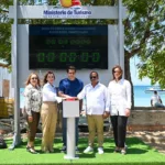 Ministro Collado deja iniciada obra en la playa de Punta Rucia, Puerto Plata