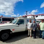 DAEH entrega ambulancia a la Hermandad de Veteranos de las Fuerzas Armadas y la Policía Nacional