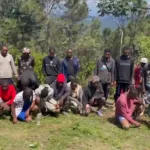 Ejército intercepta grupo de 36 haitianos indocumentados en zona montañosa de Santiago Rodríguez