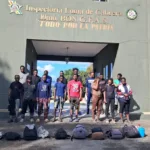 Ejército detiene a 16 migrantes haitianos indocumentados localizados con drones en Loma de Cabrera