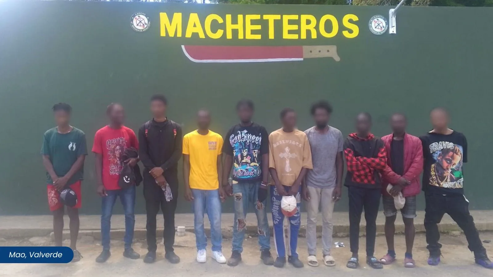 Detienen a 100 extranjeros en condición migratoria irregular en operativos realizados en Mao y Santiago Rodríguez