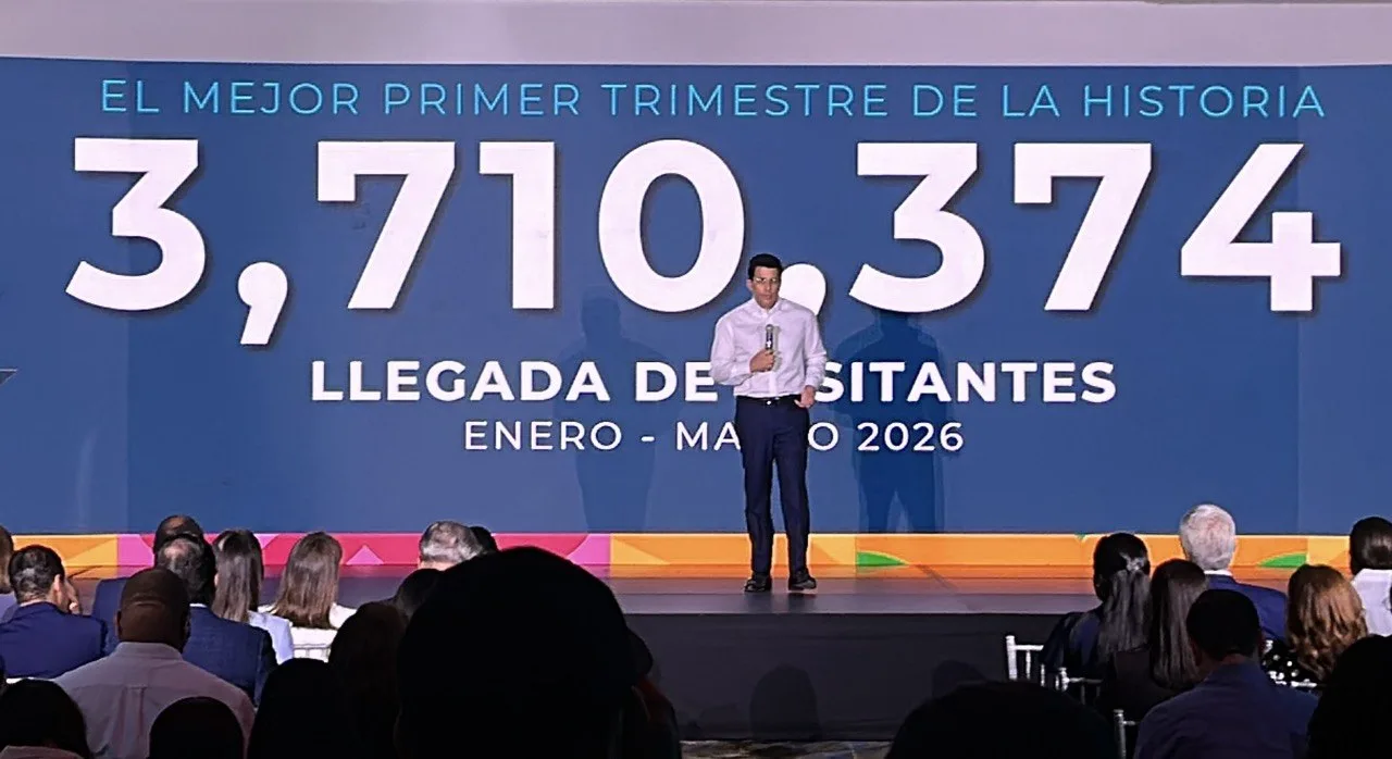 RD recibe más 3,7 millones de visitantes en primer trimestre