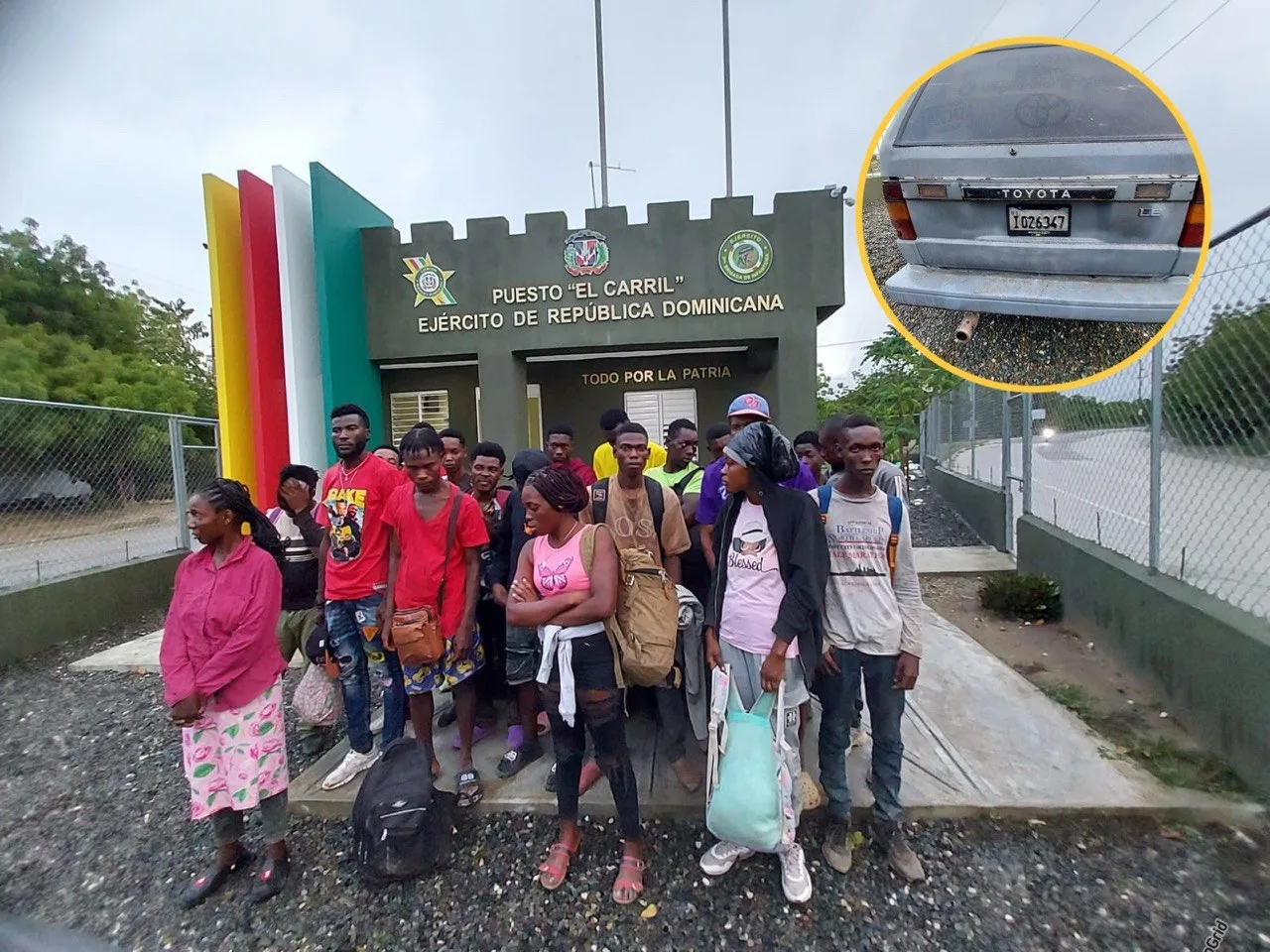 Ejército detiene minibús con 21 indocumentados en San Juan de la Maguana