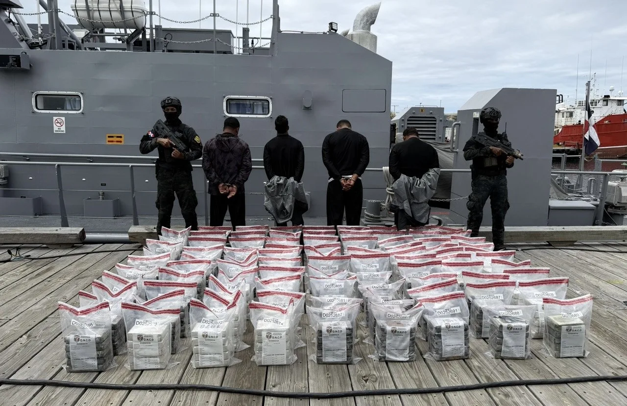 Cerco al narcotráfico: capturan cuatro venezolanos con 450 paquetes de presunta cocaína