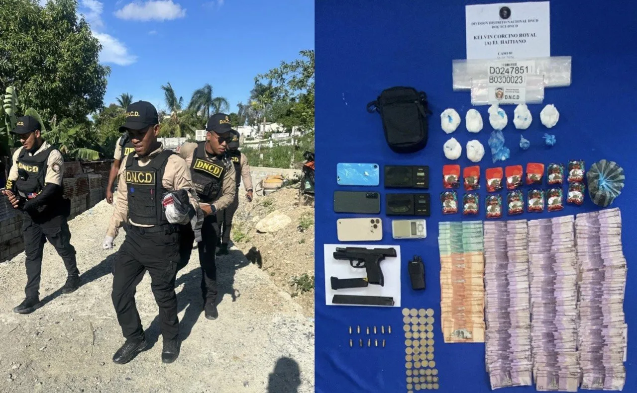 Más de 13,000 gramos de drogas y armas sacadas de las calles en operativos contra el microtráfico