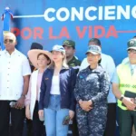 Senador Julito Fulcar hace llamado a la prudencia durante lanzamiento del operativo “Conciencia por la Vida 2026” en Baní
