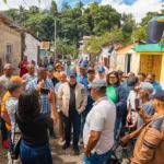 Ministro Paliza visita zonas afectadas por lluvias en Puerto Plata; afirma Gobierno buscará soluciones permanentes