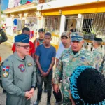 Comandante general de la FARD supervisa zonas afectadas en Puerto Plata por aire y tierra