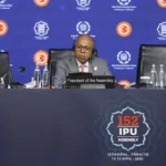 Alfredo Pacheco preside 152.ª Asamblea de la Unión Interparlamentaria (UIP) en Estambul, Turquía