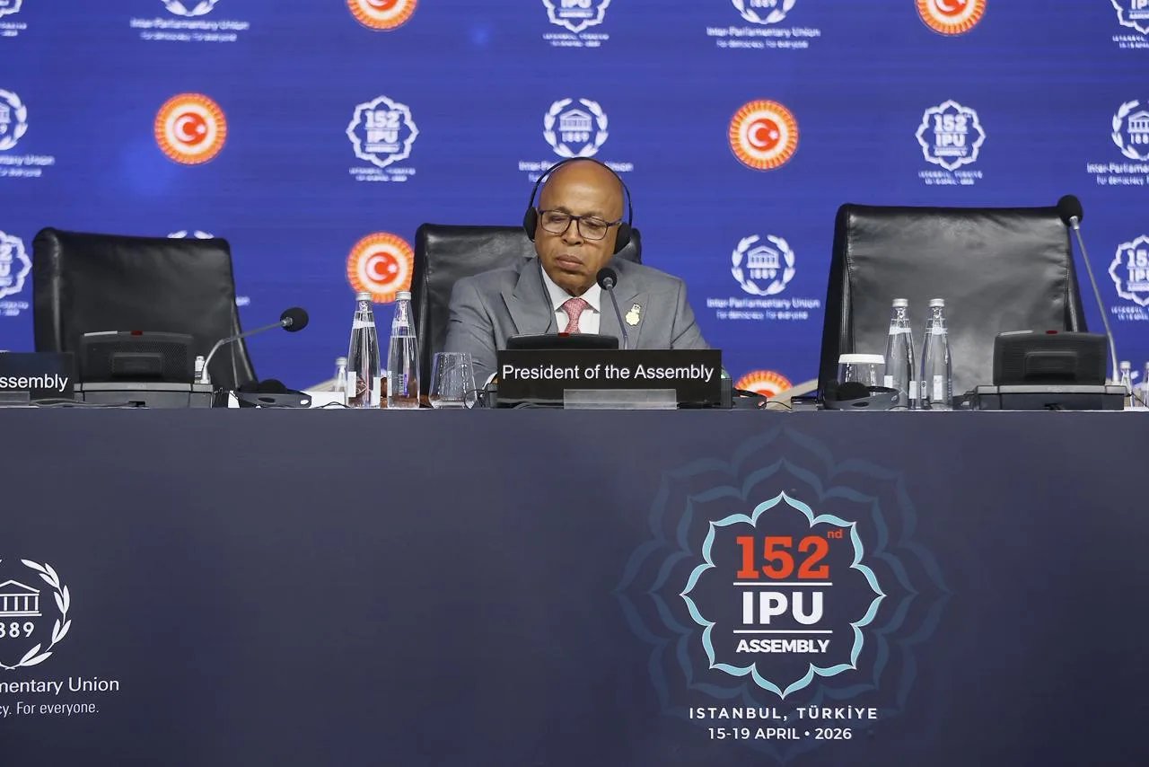 Alfredo Pacheco preside 152.ª Asamblea de la Unión Interparlamentaria (UIP) en Estambul, Turquía
