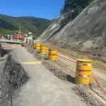 Cierre total temporal en carretera Ocoa para construcción de paso provisional