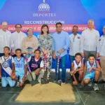 Vicepresidenta Raquel Peña y ministro Kelvin Cruz dan inicio a la reparación del Club Pueblo Nuevo en Santiago