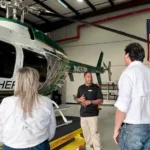 Departamento Aeroportuario realiza visita técnica a unidad aérea policial en Orlando en el marco de SUN ‘n FUN Aerospace Expo 2026