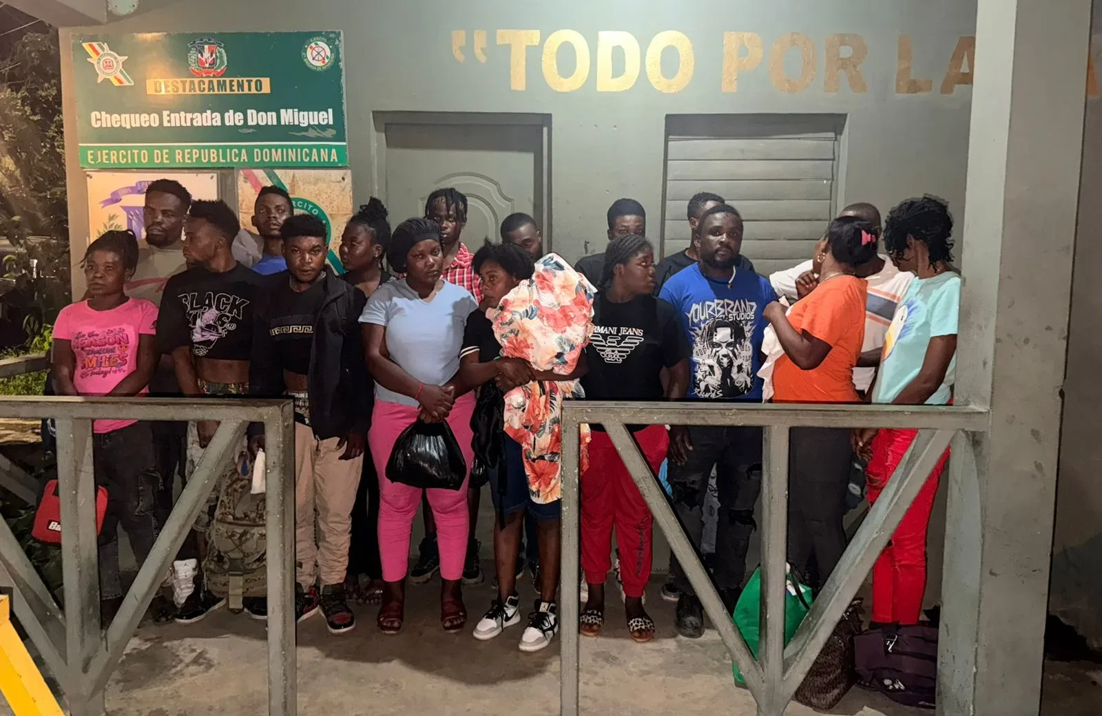 Ejército desmantela presunto centro de acopio de indocumentados en Dajabón
