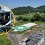 Helipuerto de La Vega fue clave para rescate a paciente sufrió lesión en Pico Duarte