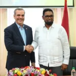 Presidente Abinader viaja hoy miércoles a Guyana en visita oficial para sostener reunión bilateral con el mandatario Mohamed Irfaan Ali