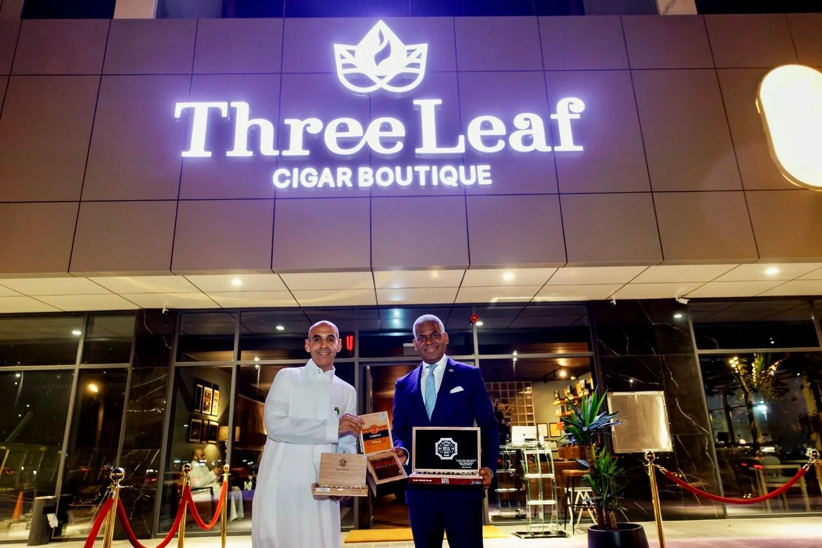 Embajada de RD y Three Leaf expanden el tabaco dominicano en la ciudad saudí de Jeddah
