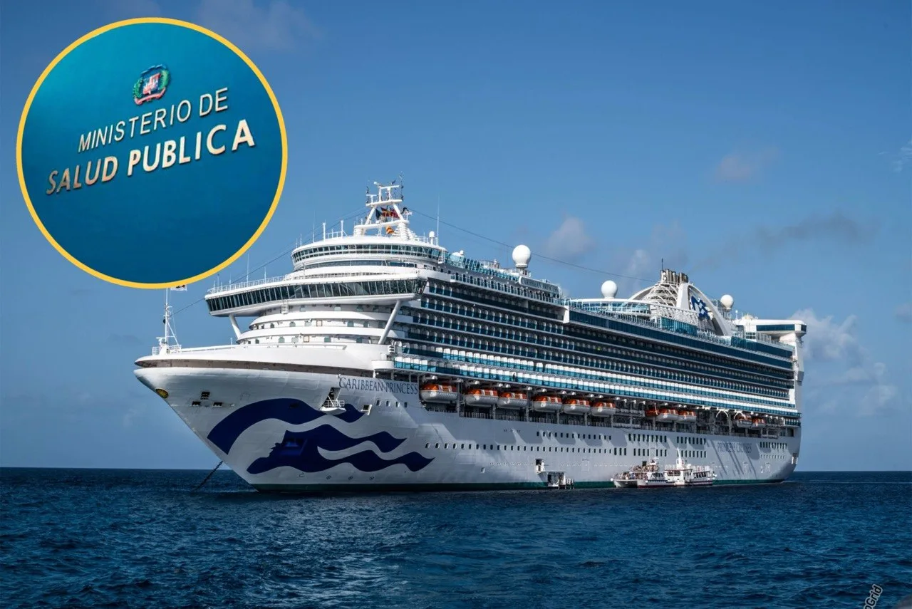 Ministerio de Salud y Autoridad Portuaria activaron protocolos sanitarios al crucero en Puerto Plata; tripulantes aislados no desembarcaron