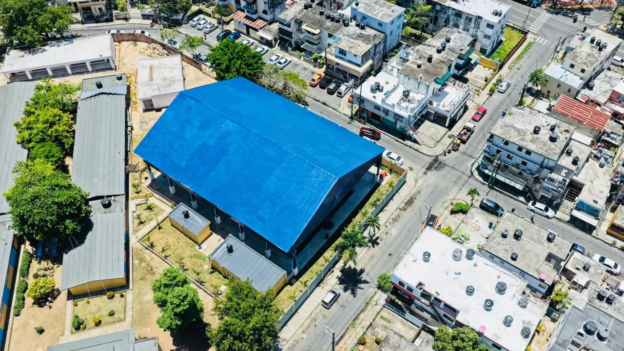 Infraestructura Escolar tiene listos tres nuevos techados deportivos-escolares que serán entregados en los próximos días por el presidente Abinader