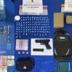 DNCD ocupa más de 5 mil gramos de drogas y dos pistolas en Higüey