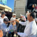 Senador Antonio Marte y autoridades llevan soluciones a afectados por inundaciones en Santiago Rodriguez