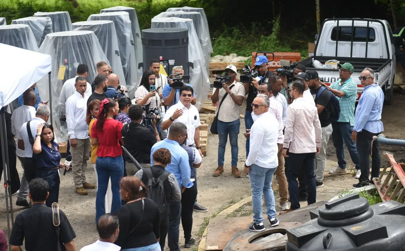 CAASD recibe equipos con los que se elevará producción de agua del acueducto Haina-Manoguayabo