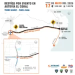 IRONMAN 70.3 Cap Cana será este domingo 17 de mayo, y habrá cierre de tramo en la autovía del Coral