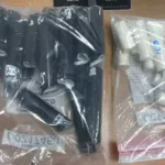 DNCD descubre maletas con tubos rellenos de presunta cocaína