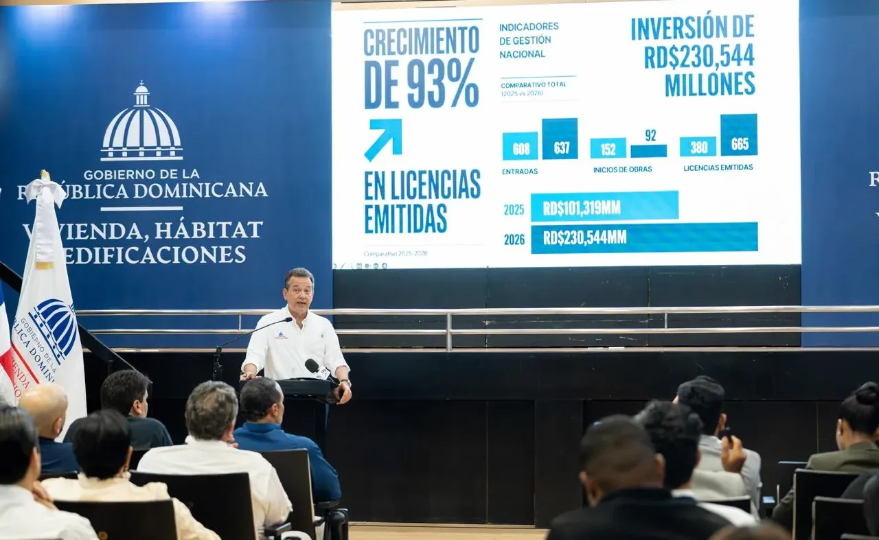 Licencias de construcción emitidas por el MIVHED aumentan 93% en 2026 y viabilizan proyectos con inversión superior a RD$230 mil millones
