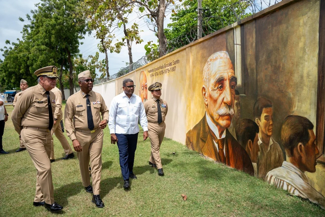 Propeep inaugura Paseo de los Colores en la Armada Dominicana en reconocimiento a su legado histórico naval