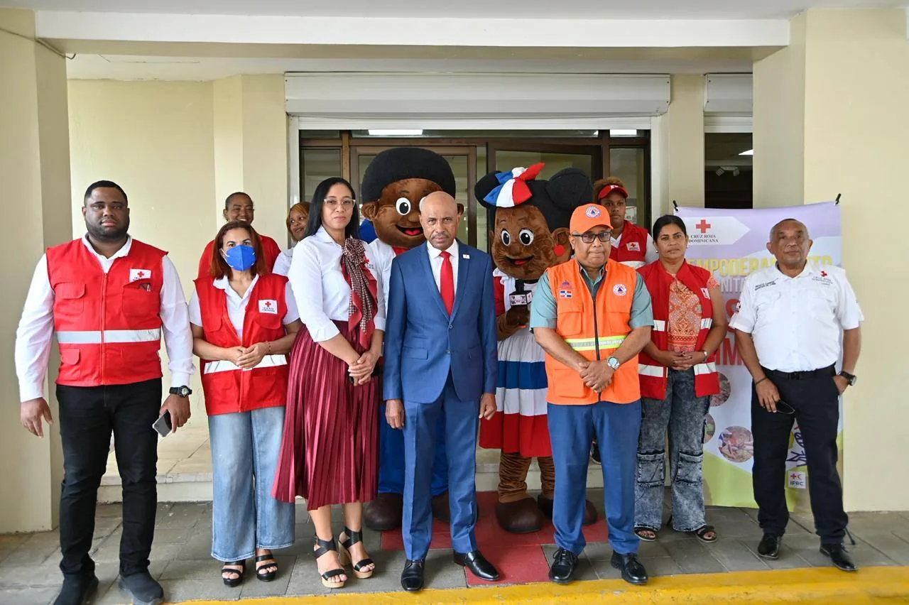 La Cruz Roja Dominicana presenta su plan de contingencia Prepárate para la temporada ciclónica 2026